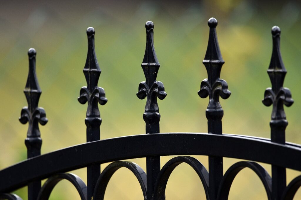 steel fence